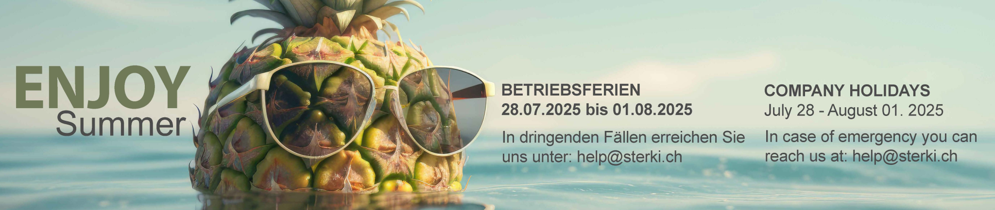Betriebsferien